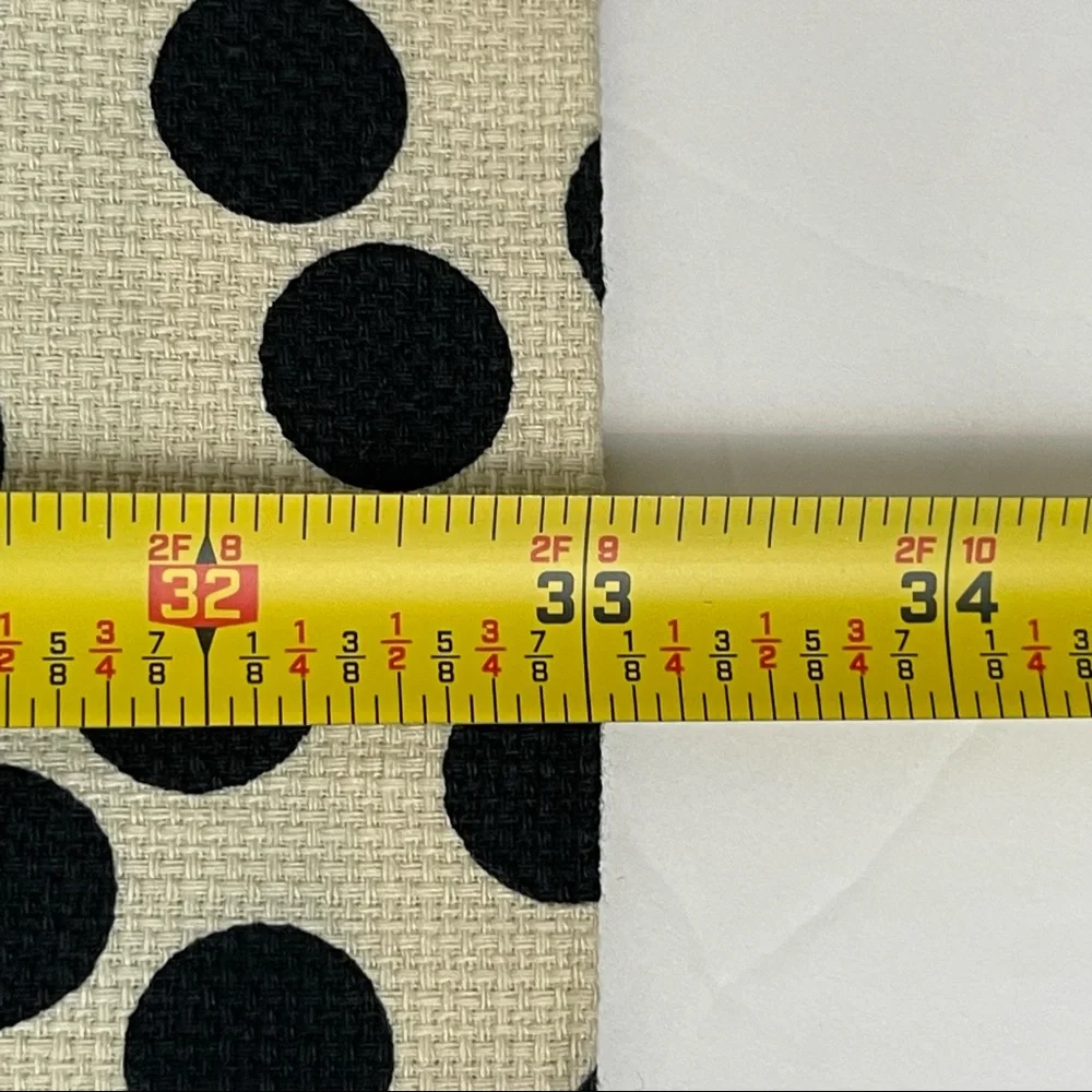 J Crew 100% Cotton Cream & Black Polka Dot Dress - Picture 10 of 11